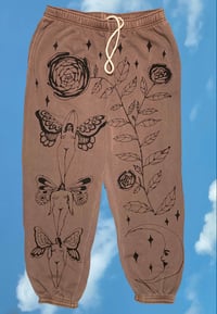 Image 1 of "Night Rose" sweatpants XL