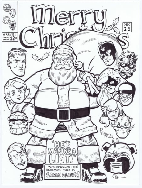 Image of MERRY CHRISTMAS, FANTASTIC FOUR (2009)