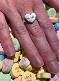 Image 2 of CUNT ring size 7.25