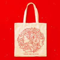 Image 1 of Las de Aquí - Tote Bag Navidad