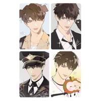 Image 1 of love and deepspace caleb photocards