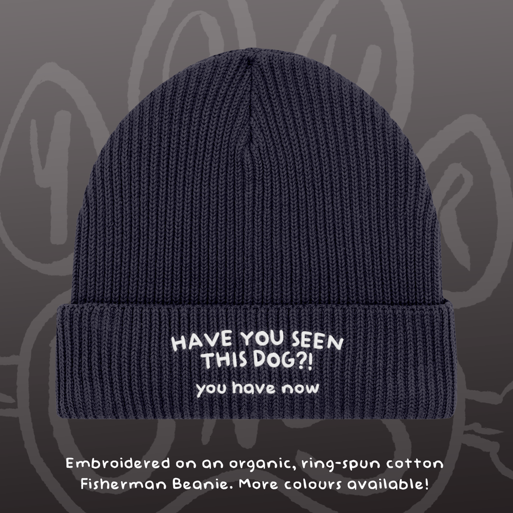 Image of HAVE YOU SEEN THIS DOG?! - Fisherman Beanie