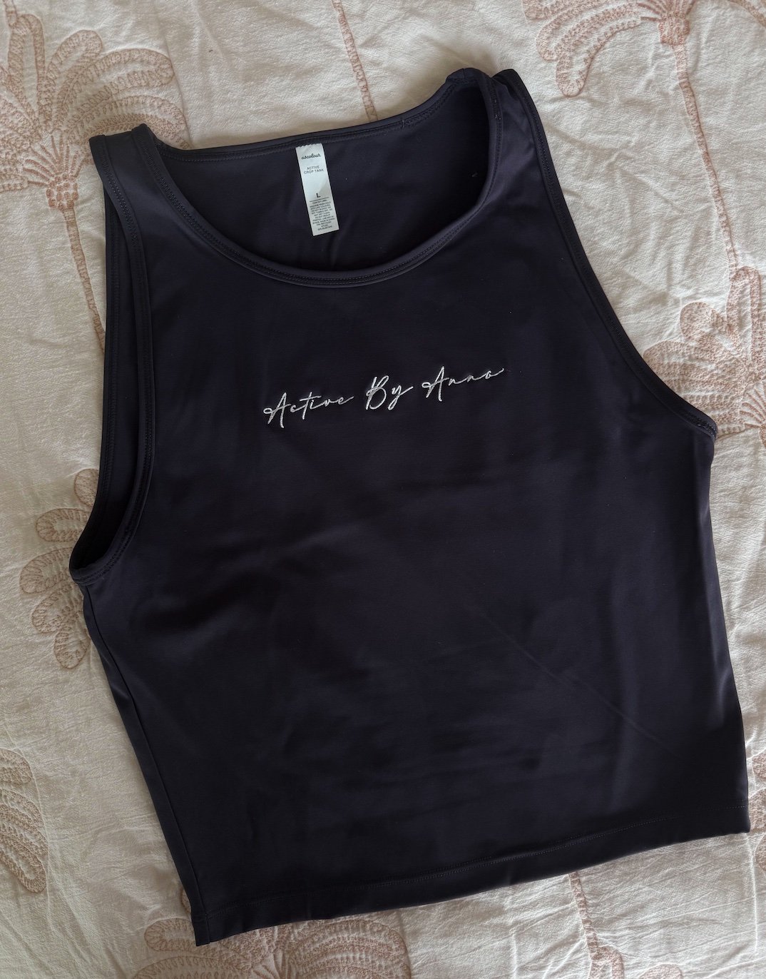 Image of Active By Anna - Navy Crop