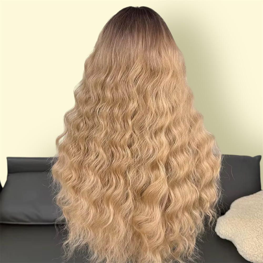 Image of Blonde & Boujee Ombré lace front wig