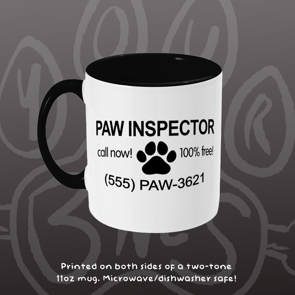 Image of PAW INSPECTOR - Mug
