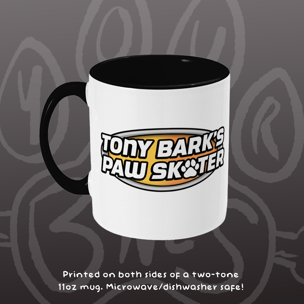 Image of TONY BARK'S PAW SKATER - Mug
