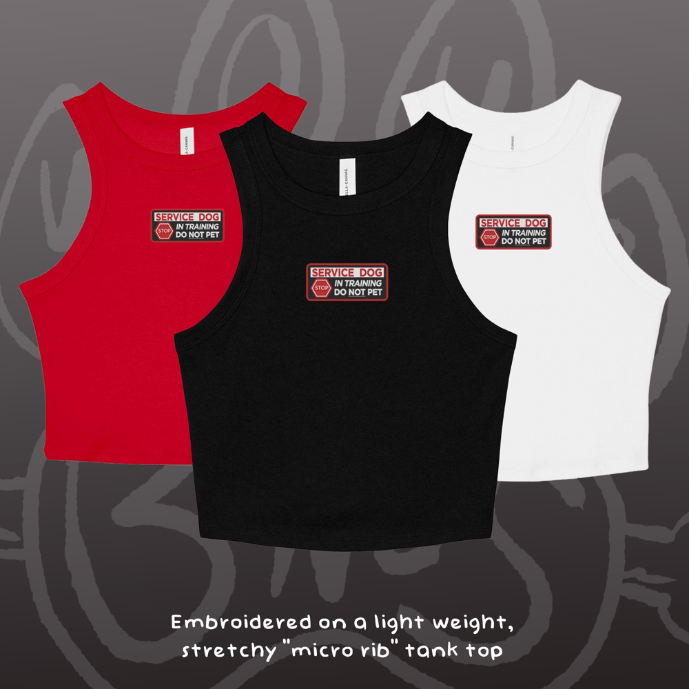 Image of SERVICE DOG - Micro-Rib Tank