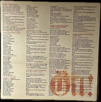 Image 4 of Oil! THEY HÖNOUR OUR GLORY 10” LP. To Purchase Contact Us Only!