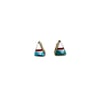 Zuni Triangle Stud Earrings (Mountains)