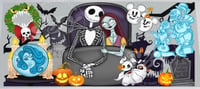 Image 5 of  Jack and Sally Haunted | Glass Cup