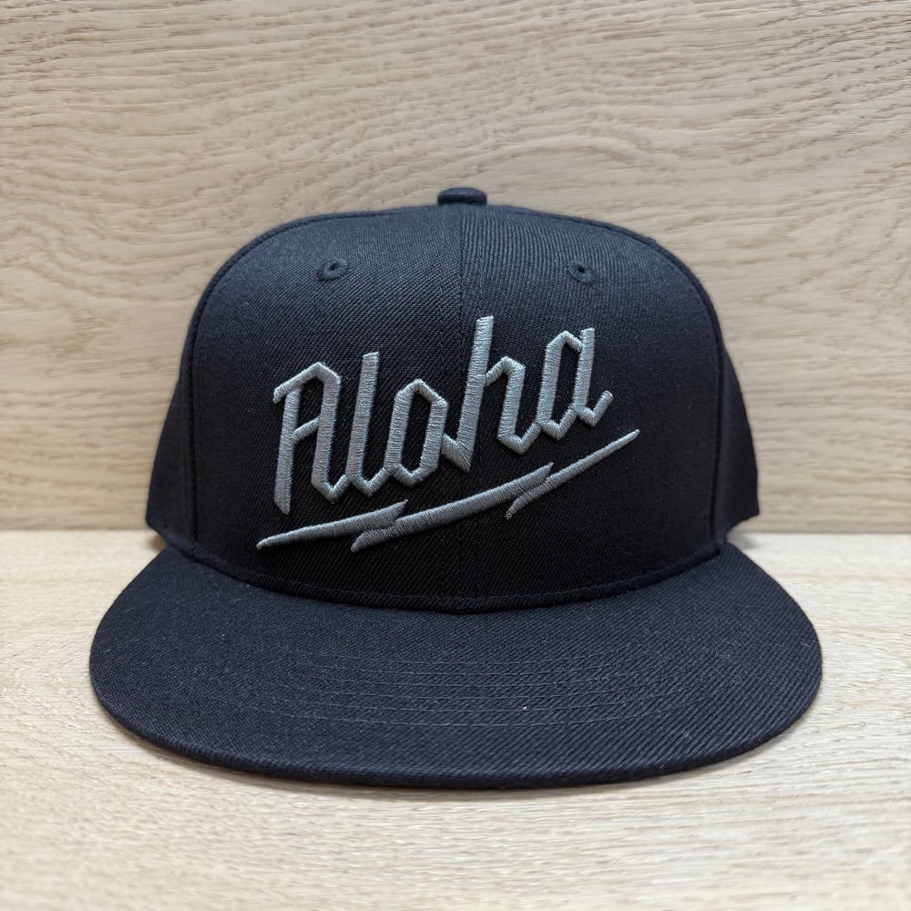 Image of Alohawaukee Black Charcoal SnapBack
