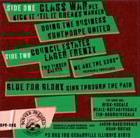 Image 2 of Scunthorpe Yobs…..Kick It ‘Til It Breaks Oxblood LP…Limited To 50 Pressings. TBR Spring 2026