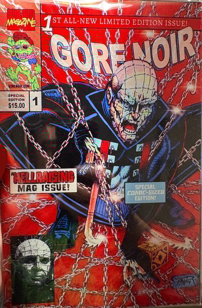 Image of METAL Hellraiser Spidey Tribute Comic Sized Magazine