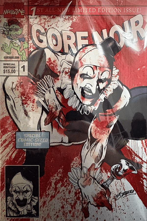 Image of METAL Terrifier Spidey Tribute Comic Sized Magazine