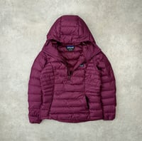 Image 2 of Patagonia Down Pullover High-loft Burgundy Medium Womens 