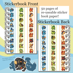 A6 Sticker Book *Pre-order*