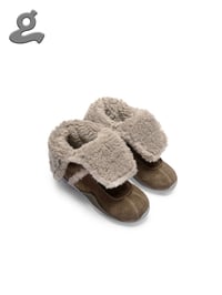 Image 2 of Brown “LAPEL#4” Basketball Boots