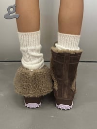 Image 6 of Brown “LAPEL#4” Basketball Boots