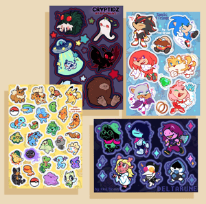 Sticker Sheets *PRE ORDER*