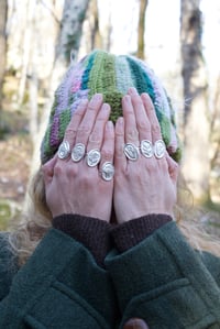 Image 1 of FLORA IMPRESSA Silver Ring 