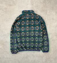 Image 3 of Patagonia Synchilla Snap-T Fleece Pullover Snow Beam Pale Periwinkle Small Womens 