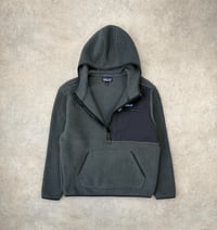 Image 2 of Patagonia Retro Pile Fleece Pullover Hoody Grey Medium Mens
