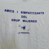 Image 2 of CAMISETA MUJERES "AMICS I SIMPATITZANTS LA VERNEDA"