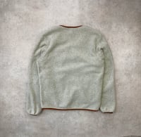 Image 4 of Patagonia Synchilla Fleece Cardigan Oatmeal Unisex Medium Mens / Large Womens 