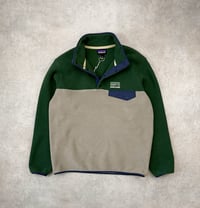 Image 2 of Patagonia Synchilla Snap-T Fleece Pullover Seabird Grey Large Mens 