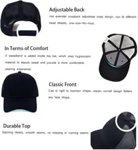 Image 3 of Embroidered Logo Mesh Snal Back Hat