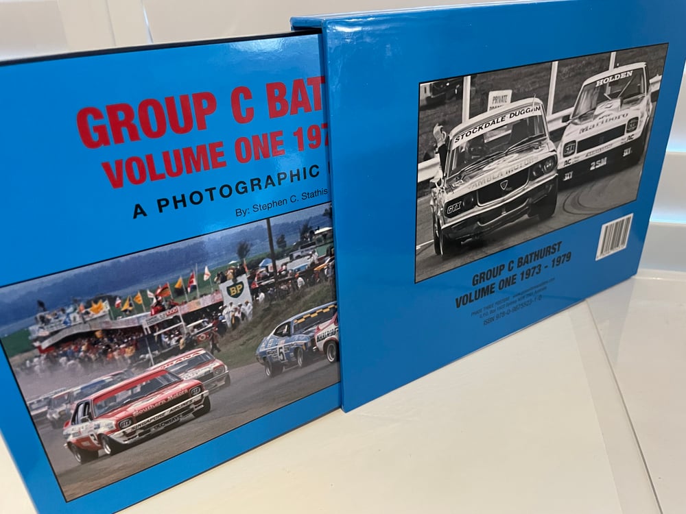 Image of Bathurst Group C. 1973-79. Boxed, Leather Bound and Numbered History Book. Moffat, Brock.