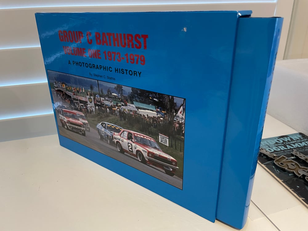 Image of Bathurst Group C. 1973-79. Boxed, Leather Bound and Numbered History Book. Moffat, Brock.