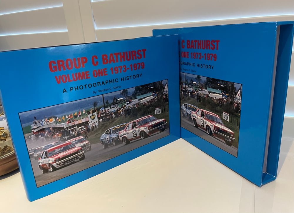 Image of Bathurst Group C. 1973-79. Boxed, Leather Bound and Numbered History Book. Moffat, Brock.