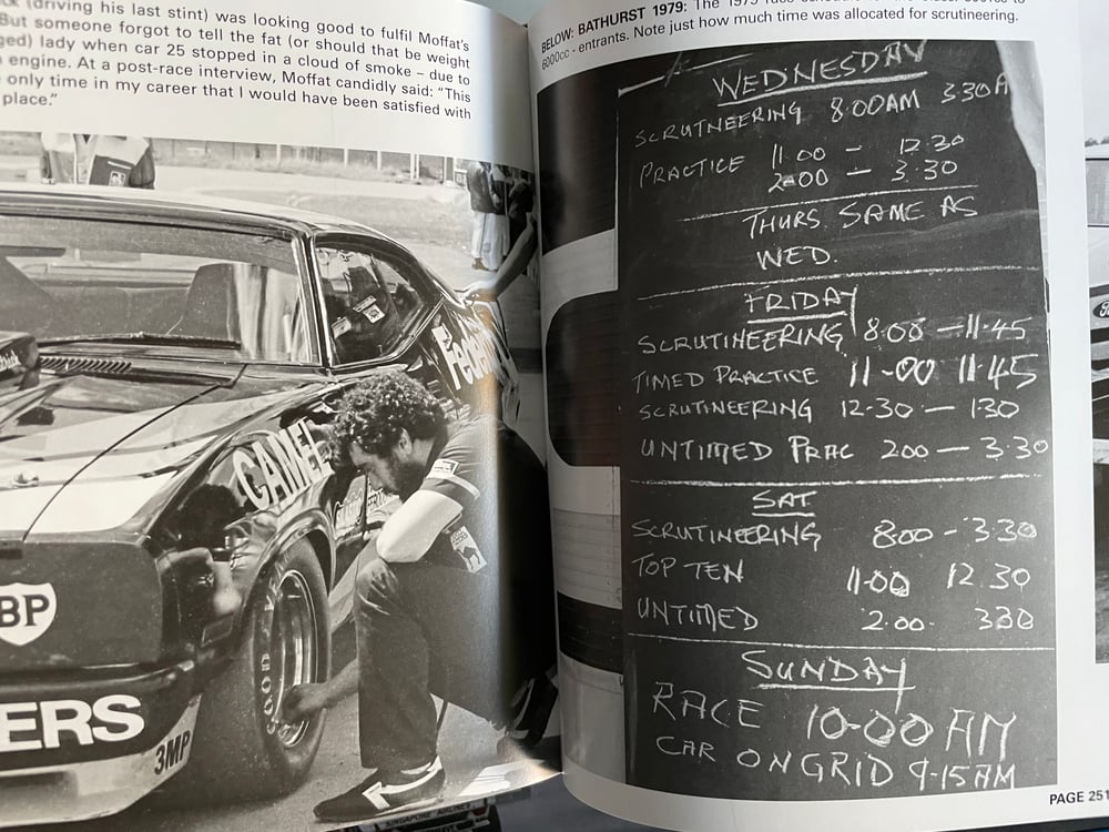 Image of Bathurst Group C. 1973-79. Boxed, Leather Bound and Numbered History Book. Moffat, Brock.