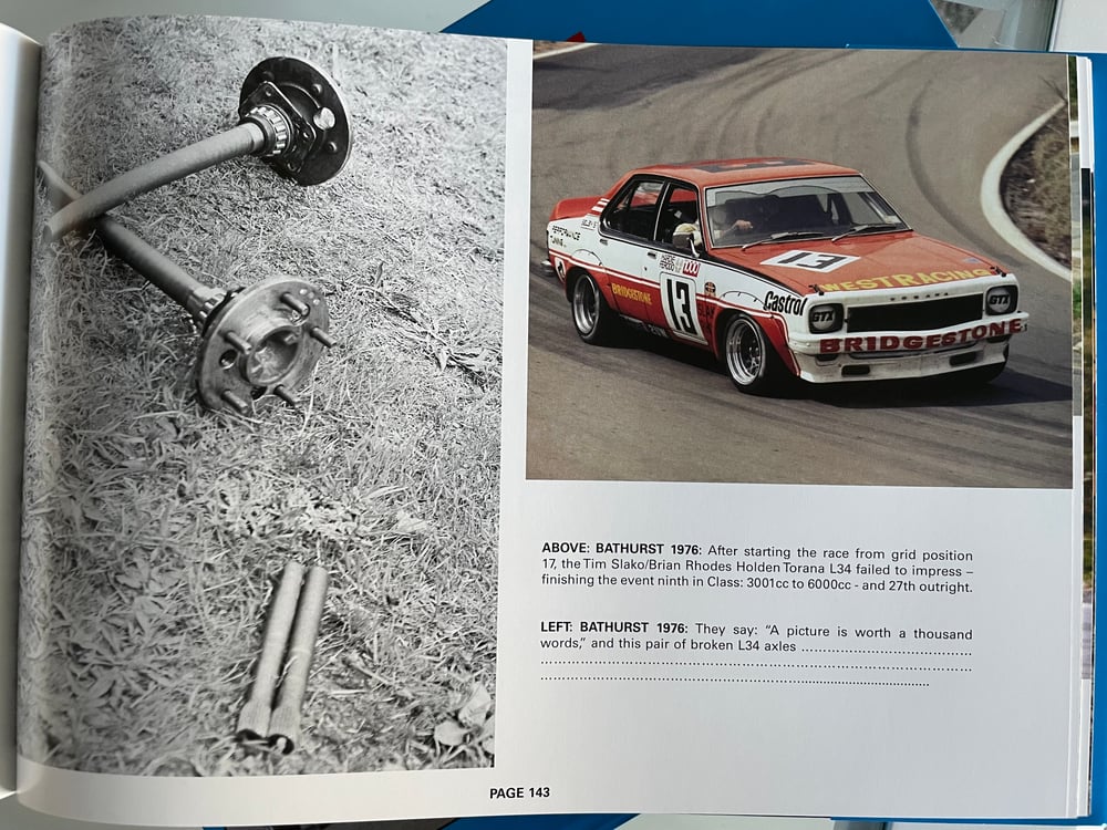 Image of Bathurst Group C. 1973-79. Boxed, Leather Bound and Numbered History Book. Moffat, Brock.