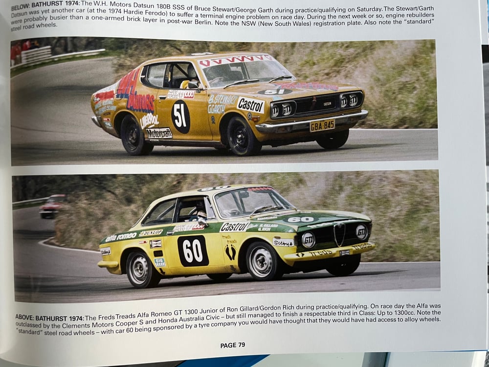 Image of Bathurst Group C. 1973-79. Boxed, Leather Bound and Numbered History Book. Moffat, Brock.