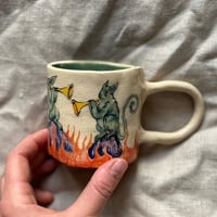 Image 2 of Floor is lava (and there is a trumpet section from hell orchestra)