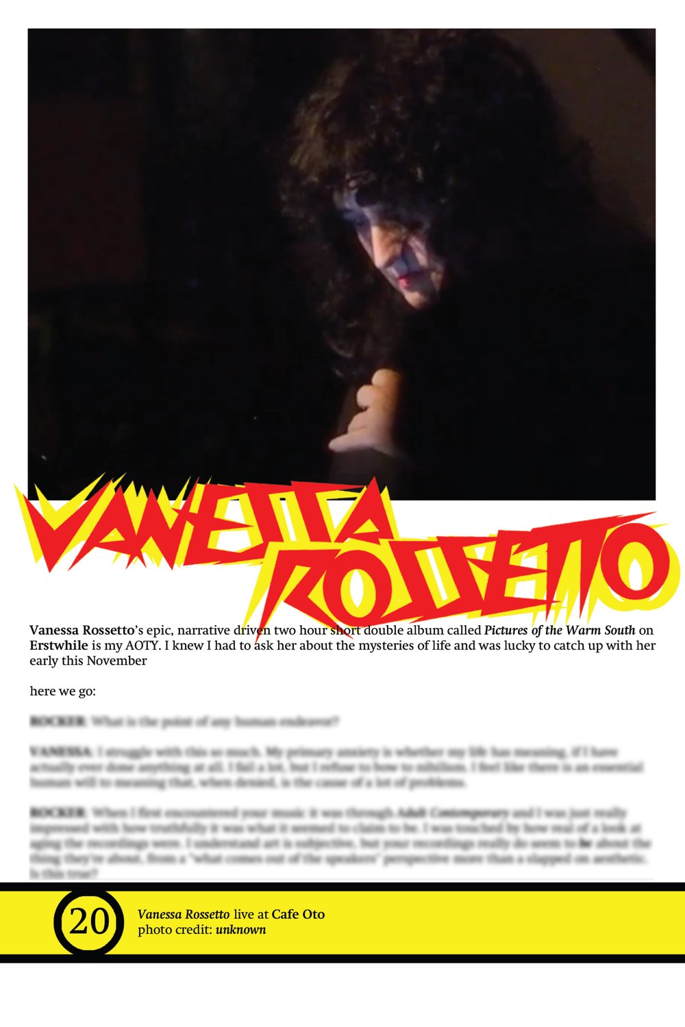 Rocker Issue #12, January 2026