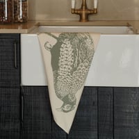 Image 1 of Organic Cotton Pheasant Tea Towel