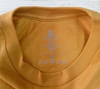 Image 5 of 'Jorogumo spider woman' Mustard T-shirt - Bone Trail Apparel