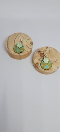 Image 2 of Enamel Earrings 