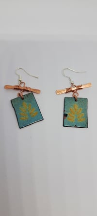 Image 1 of Leaf earrings 
