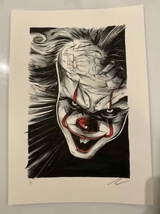 Image of PENNYWISE - OG WATERCOLOUR