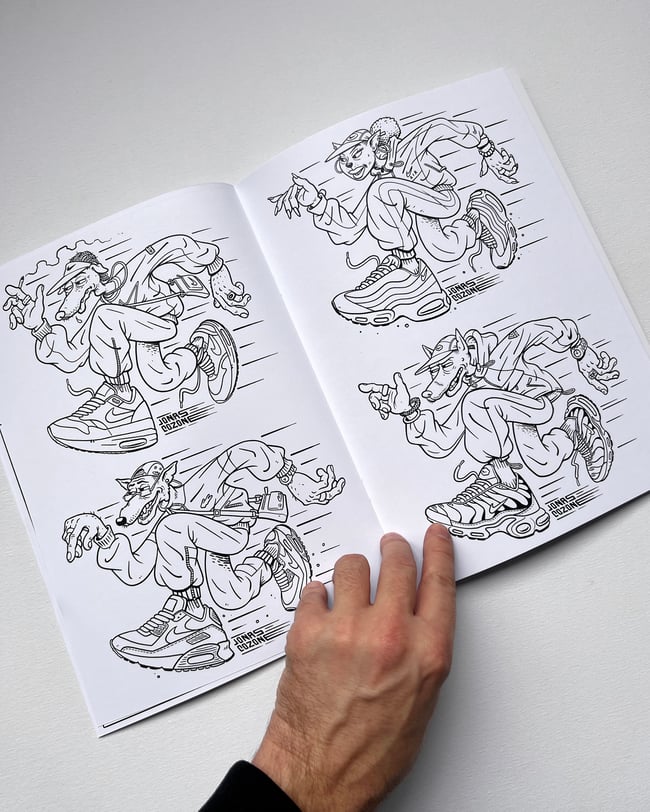 TRUE COLORZ coloring book