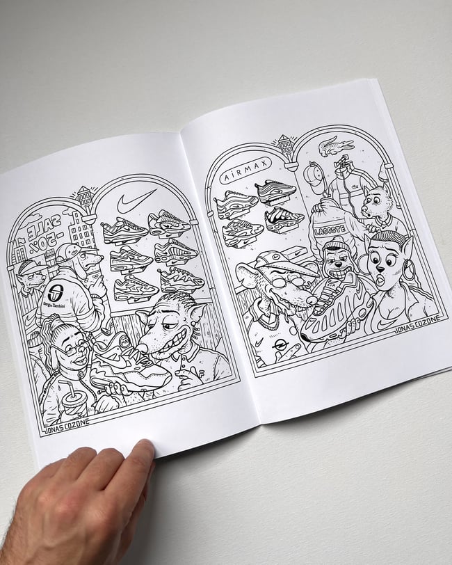 TRUE COLORZ coloring book