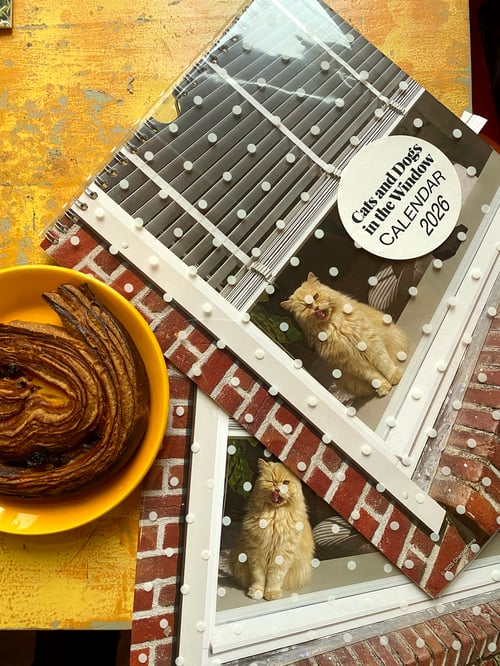 Image of 'Cats and Dogs in the Window' • 2026 CALENDAR