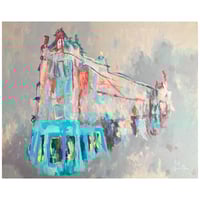 Image 1 of Tenements, Gibson Street - Acrylic On Canvas 