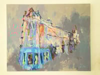 Image 3 of Tenements, Gibson Street - Acrylic On Canvas 
