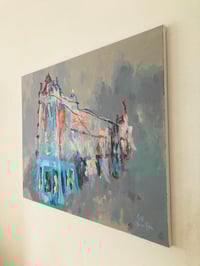 Image 4 of Tenements, Gibson Street - Acrylic On Canvas 