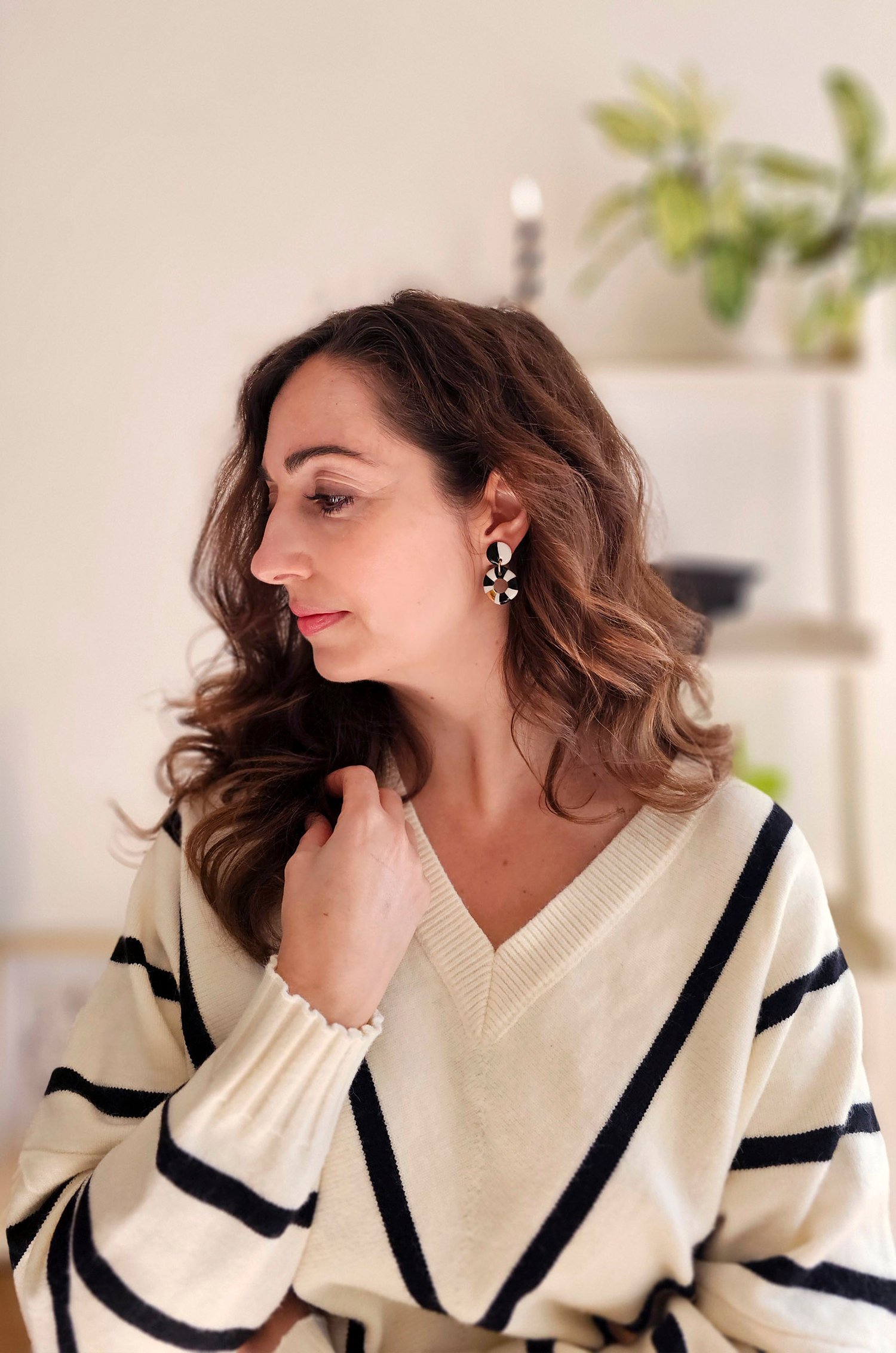 Image of DOROTHY Porcelain Earrings